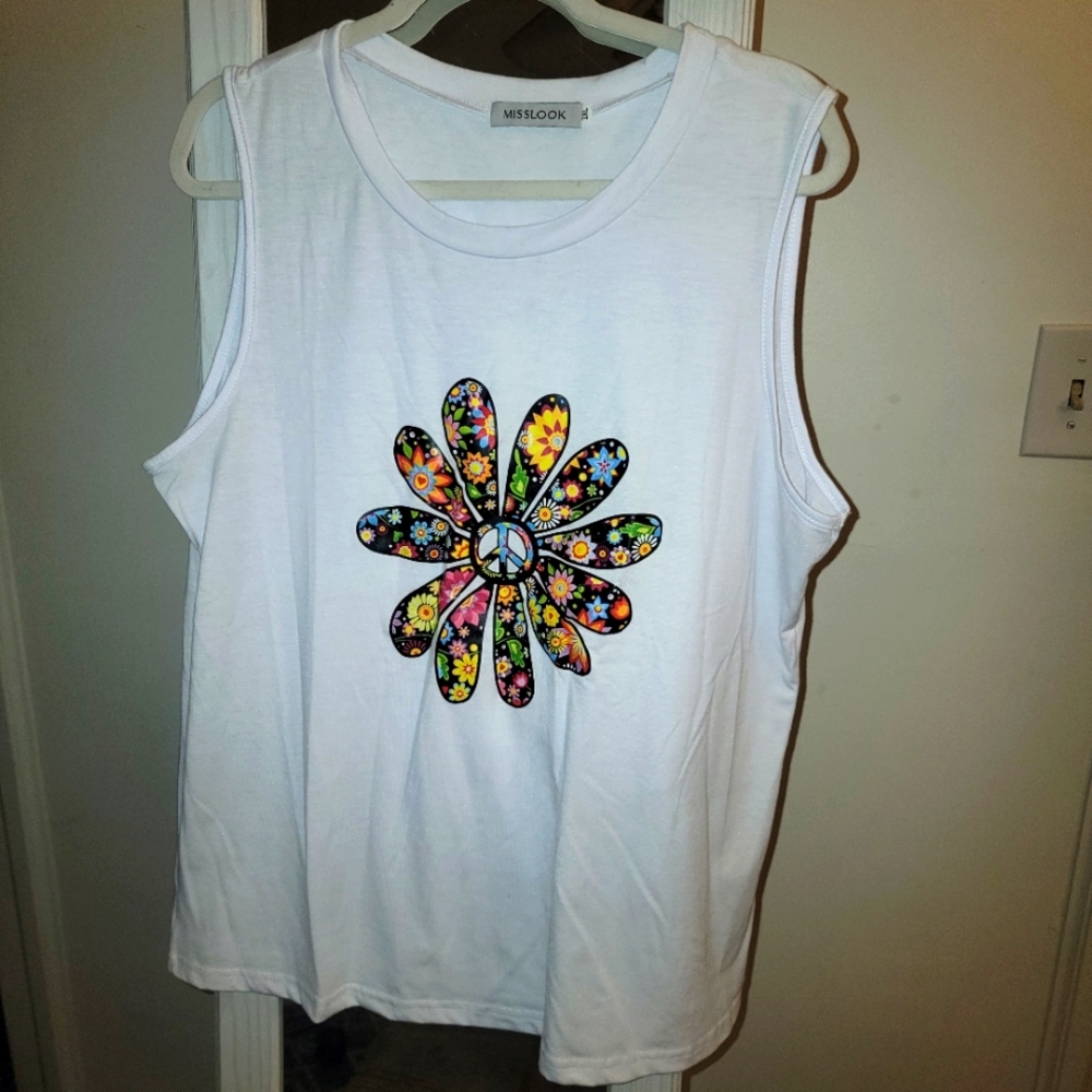 MISSLOOK tank. 2XL